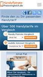 Mobile Screenshot of handyflatrate-preisvergleich.de