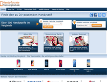 Tablet Screenshot of handyflatrate-preisvergleich.de